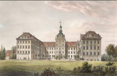 Das Schloss in Zerbst