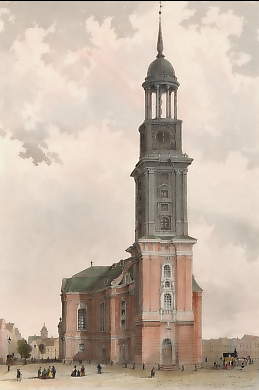 Die Michaeliskirche in Hamburg