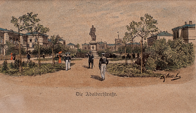 Die Adalbertstraße (Wilhemshaven)