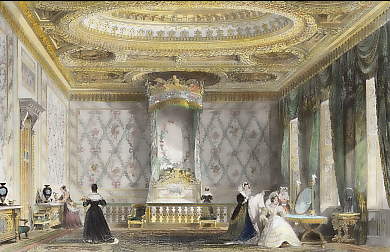 The Queen´s State Bed-Chamber, Fontainebleau