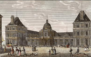 Vue Du Palais Du Luxembourg