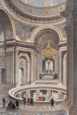 Les Invalides, Intérieur Du Dôme, Tombeau De Napoléon Ier