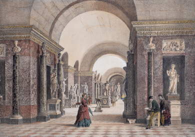 Grande Salle Des Antiquités, Musée Du Louvre