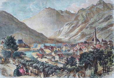 Vue de Méran, Tyrol
