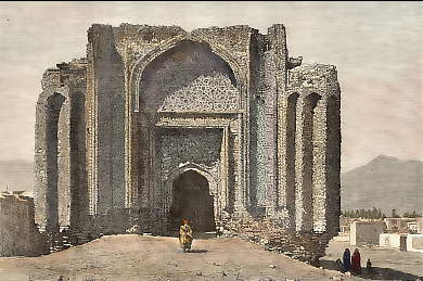 Hamadan, Mosquée Ruinée Du XIVème Siècle