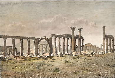 Ruines De Palmyre, La Colonnade