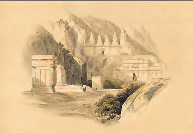 The Necropolis, Petra 