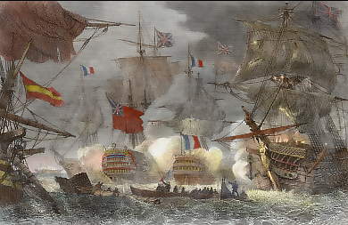 Combat De Trafalgar, 21 Octobre 1805