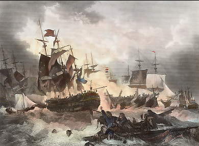 Admiral Duncan´s Victory Over the Dutch Fleet, in the North Sea, October 11th 1797 