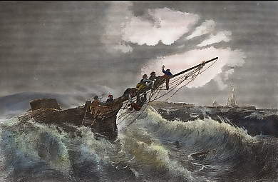 Naufrage Devant Boulogne Sur Mer En 1833