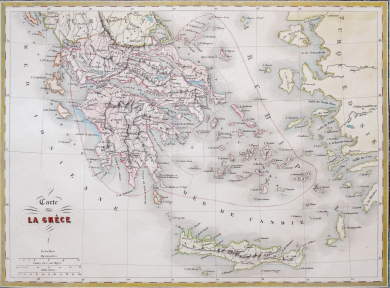 Carte De La Grèce