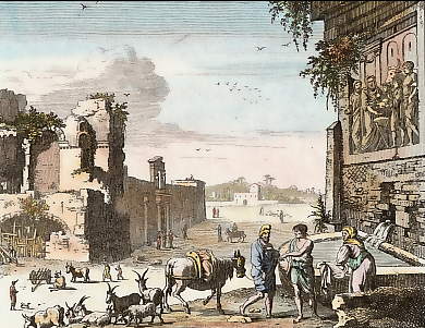 (Ruines Des Édifices De Rome)