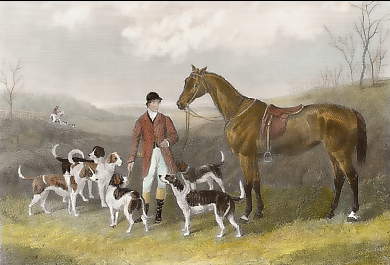 Mr. Heathcote and His Hounds, the Surrey Stag-Hounds