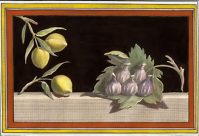 Still Life with Lemons and Figs