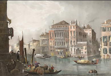 Palast  Barbarigo Und Pisani in Venedig