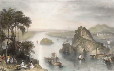 Scene at Colgong on the Ganges