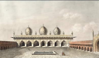 Motu Musjid, La Mosquée Perle, Dans Le Fort D´ Agra