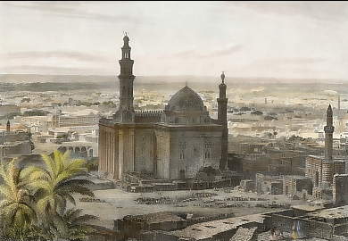 Cairo Von Der Citadelle Aus Gesehen