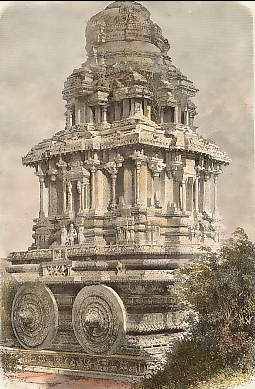 Temple En Forme De Char, Dans Les Ruines De Hampi 