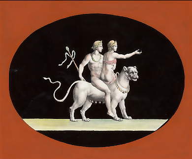 Pierre Gravée Antique: Bacchus et Ariadne