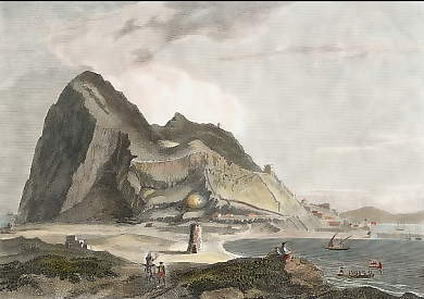 Gibraltar from the Sand Hills, Near San Roch
