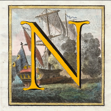 Capolettera : N (Nave)