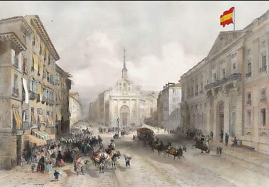 La Puerta Del Sol à Madrid