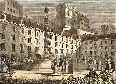 Square of the Little Pillar, in Lisbon