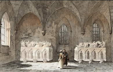 Tombeaux D´Inès De Castro et De Don Pedro, Dans L´Église D´Alcobaça