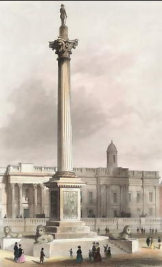 The Nelson Column, Trafalgar Square