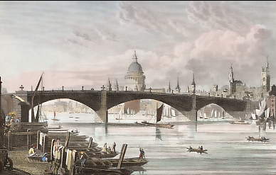 Die Southwark Brücke in London