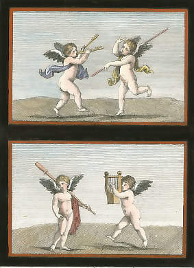 Dancing Cupids, Cupids Playing Music