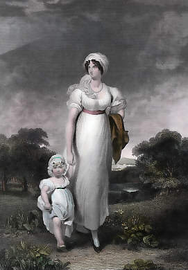 The Morning Walk (Mrs John Allnutt and her Daughter)