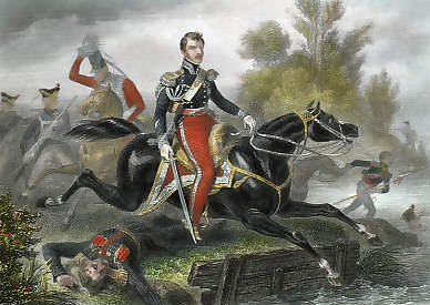 Poniatowski, Mort En Traversant L´Elster, Le 19 Octobre 1813