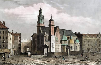 Cathédrale à Krakovie