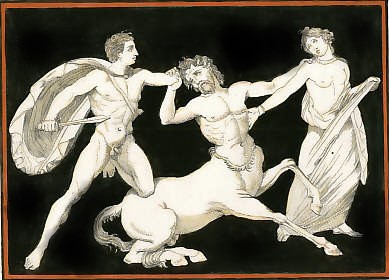 Theseus, Euritus and Hippodamia