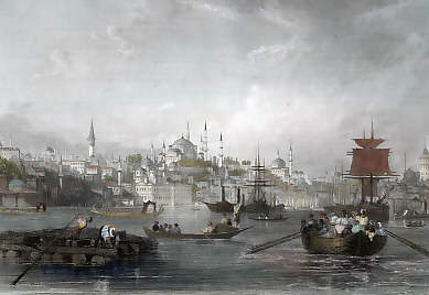Constantinople, Vue Du Bosphore