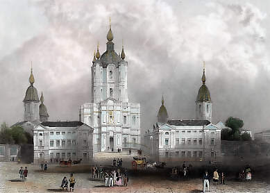 Kloster Smolnoi, Zu St. Petersburg
