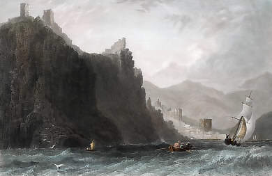 Fortified Cliffs of Alaya, Coast of Caramania