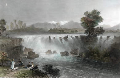 Fall of the River Cydnus, Near Tarsus