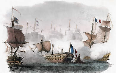 Combat De Santo Domingo, 6 Février 1806