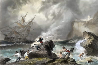 Naufrage Du Superbe (15 Décembre 1833)
