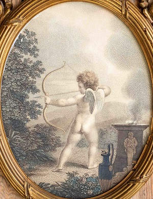 (Cupid with His Bow)