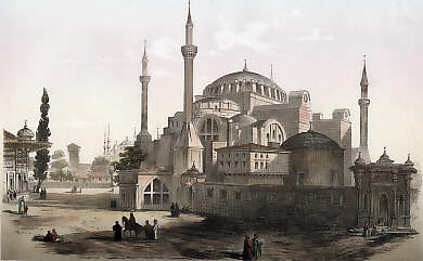 Aja Sophia in Constantinopel