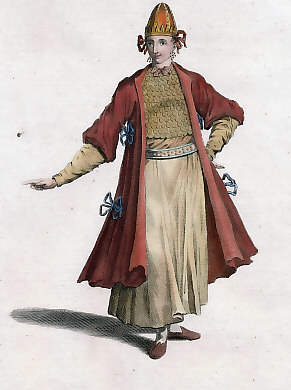 Habit of a Young Lady of Bulgaria