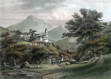 Schloss Beroldingen bei Lugano (Tessin)