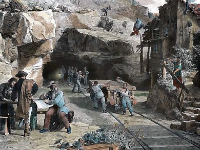 Travaux De Construction Au Tunnel Du Saint-Gothard