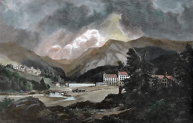 Saint-Moritz : Le Village et Les Bains