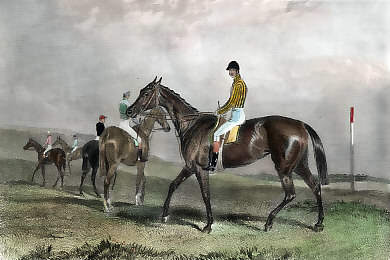 Mincepie, Winner of the Oaks, 1856