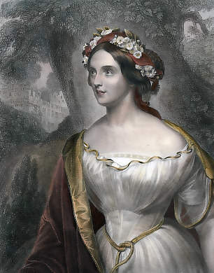 Marie Bayer-Bürck, Mitglied Des K. Hoftheaters Zu Dresden, Als Ophelia